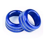 Interior Decoration Compatible With Subaru For BRZ 2021 2022 2023 2024 Replacement Car AC Air Cover Condition Vent Outlet Inner Outer Ring Accessories(Blue,Inner)