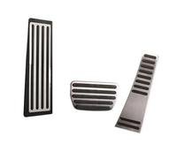 Interior Decoration Compatible With Volvo For XC60 2018 2019 2020 2021 2022 2023 2024 2025 Car Accelerator Brake Pedal Footrest Pedal Plate Cover Accessories(Size 3pcs)