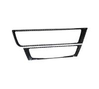Interior Decoration For A6 C7 2012-2016 Car Center Control Air Condition CD Panel Carbon Fiber Cover Decoration Decoration Trim(LHD)
