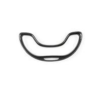 Interior Decoration For Benz S Class S400 S320 S350 2014 2015 2016 2017 ABS Carbon Texture Car Inner Accessories Steering Wheel Cover Trim