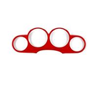 Interior Decoration For Dodge For Challenger 2009 2010 2011 2012 2013 2014 ABS For Dashboard Decoration Cover Trim Panel Car Interior(A red)