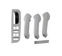 Interior Decoration for VW for Bora for Golf 4 MK4 for Jetta 1999-2004 Carbon Fiber Style 3B1867171E Front Rear Left Right Door Pull Grab Handle(Gray)