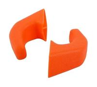 Interior Decorative Accessories Car Front Bumper Tow Trailer Towing Bars Hook Protective Cover For Jeep For Wrangler JK/JL 2007 Up For Gladiator JT 2018(A orangler)
