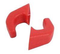 Interior Decorative Accessories Car Front Bumper Tow Trailer Towing Bars Hook Protective Cover For Jeep For Wrangler JK/JL 2007 Up For Gladiator JT 2018(A red)