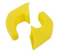 Interior Decorative Accessories Car Front Bumper Tow Trailer Towing Bars Hook Protective Cover For Jeep For Wrangler JK/JL 2007 Up For Gladiator JT 2018(A yellow)