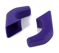Interior Decorative Accessories Car Front Bumper Tow Trailer Towing Bars Hook Protective Cover For Jeep For Wrangler JK/JL 2007 Up For Gladiator JT 2018(A purple)