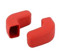 Interior Decorative Accessories Car Front Bumper Tow Trailer Towing Bars Hook Protective Cover For Jeep For Wrangler JK/JL 2007 Up For Gladiator JT 2018(B red)