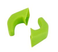 Interior Decorative Accessories Car Front Bumper Tow Trailer Towing Bars Hook Protective Cover For Jeep For Wrangler JK/JL 2007 Up For Gladiator JT 2018(A light green)