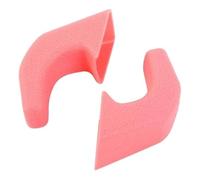 Interior Decorative Accessories Car Front Bumper Tow Trailer Towing Bars Hook Protective Cover For Jeep For Wrangler JK/JL 2007 Up For Gladiator JT 2018(A pink)
