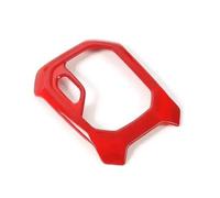 Interior Decorative Accessories Car Gear Shift Panel Decoration Trim Frame Cover For Jeep For Renegade 2016 2017 2018 2019 2020 Up Interior Accessories(A Red)