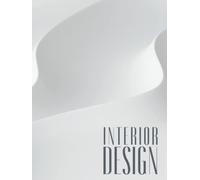 Interior Design: Off White Decorative Stacking Book for Coffee Tables & Bookshelves | Perfect for Modern Minimalist Home Décor Interior Design & Staging (Designer Black&White Series)