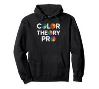 Interior Designer Color Wheel Graphic Artistic Identity Pullover Hoodie