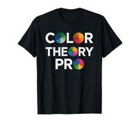 Interior Designer Color Wheel Graphic Artistic Identity T-Shirt