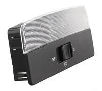 Interior Dome Reading Lamp Light ABS Grey Black Car Ceiling Light Passenger Reading Lamp for Polo Gol For T5 For Caddy For Jetta For Fabia For Rapid Seat For Ibiza(BLACK)