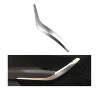Interior Door Handle 1/2Piece Left Right Side Car Inner Door Panel Handle Pull Trim Cover For BMW X1 E84 2010-2016 Auto Interior Door Handles Covers Car Door Handle(Matte Silver-Left)