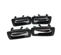 Interior Door Handle Front Rear Left Right Inside Interior Door Handle For Accord 1990 1991 1992 1993 Chrome Inner Door Handle (Size : 1 Set 4 PCS)