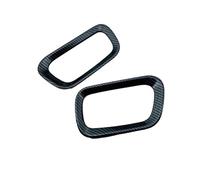 Interior Door Handle Inner Door Handle Cover Trim Frame Sticker Interior Accessories for Stepwgn for Spada for RP6 for RP7 for RP8 2022 2023 Car Interior Door Handles(Carbon Fiber Black)