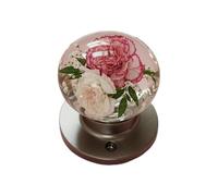 Interior Door Handle,Round Resin Modern Door Handles - Heavy-Duty Smooth-Turning Bedroom Doorknobs, Artistic Home Decoration for Storage Room Entry Studio Apartment Bathroom