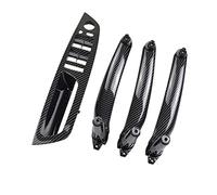 Interior Door Handles Car Interior Door Handle Inner Panel Pull Trim Cover for B&MW E70 E71 X5 X6 2008 2009 2010 2011 2012 2013 car Interior Door Handle (Color : LHD-Carbon Pattern)