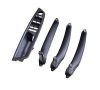Interior Door Handles Car Interior Door Handle Inner Panel Pull Trim Cover for B&MW E70 E71 X5 X6 2008 2009 2010 2011 2012 2013 car Interior Door Handle (Color : LHD-Black)