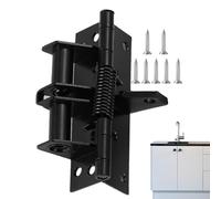 Interior Door Hinges, Spring Door Hinges,4 Inch Adjustable, Self-Close, Spring Loaded Hinges, for and