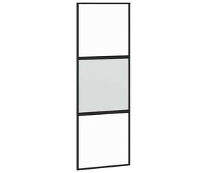 Interior Door Inner Internal Door Panel Tempered Glass and Aluminium vidaXL