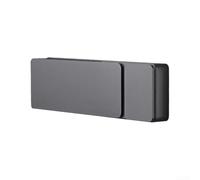 Interior Door Lock for Bedroom and Children's Rooms in Pure Copper with Quiet Suction, Featuring Anti Oxidation Treatment and Long Lasting Design (Grey)