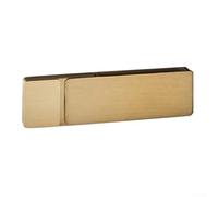 Interior Door Lock for Bedroom and Children's Rooms in Pure Copper with Quiet Suction, Featuring Anti Oxidation Treatment and Long Lasting Design (Gold)