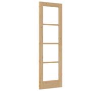 Interior Door ORKDAL Solid Pine Wood and Glass House Home Entryway for vidaXL