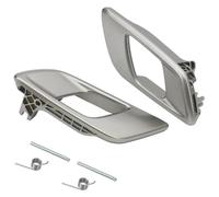 Interior Door Panel Handle For F&ord For Pickup For Ranger 2012-2019 For Everest 2015-2019 Door Inner Handle Car Interior Door Handle(Matte Silver 1 Pair)
