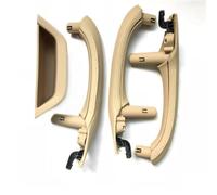 Interior Door Pull Handle for X3 X4 F25 F26 2010-2016 | LHD RHD With Leather Cover Trim Full Set(LHD 7PCS Beige)