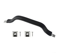 Interior Door Pull Strap Handle For Jeep Cj5 Cj7 Cj8 And For Wrangler Yj 1976-1995 Black Direct Replacement Part 55009801k Plastic Construction Long Lasting Use