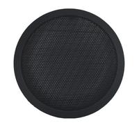 Interior Door Speaker Cover, 16x11x7cm Audio System Protection For BMW 3-Series E90 E91 X1 E84 2005-2015 Round ABS Replacement Part(Black)