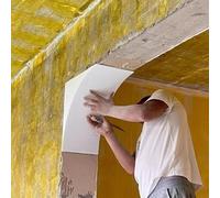 Interior Doorway Circle Arch Kit, 2 PCS DIY Door Arch Kit for Living Room, Decorative Curved Foam Door Archway Trim Molding(49x49x49cm/19.3x19.3x19.3")