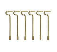 Interior Emergency Key for Bathroom Bedroom - 6 Pack