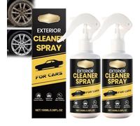 Interior & Exterior Car Detailer,2026 Car Interior Cleaner,Solution Quickly Cleans Car Paint, Plastic, Glass, Wheels & More, Inside & Out Application, Boosts Shine, Uv Protection, 100ml (2PC)
