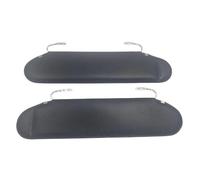 Interior Fittings 1 Pair Black Car Left Driver Right Passenger Side Front Sun Visor Panel For Jeep Wrangler CJ 1972-1995