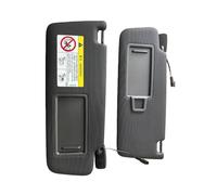 Interior Fittings For Passat B6 1 Pair Black Front Sun Visor Panel With Makeup Mirror Sunshield