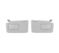 Interior Front Left Right Sun Visor For Koleos 2008 2009 2010 2011 2012 2013 2014 2015 2016 Front Car Sun Visor Sunvisor Wth Makeup Mirror Light 96401JY65A 964005494R(1 Pair)