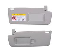 Interior Front Left Right Sun Visor For VW For GTI For Golf For MK7 VII 2014 2015 2016 2017 2PCS Left+Right Car Front Inner Sun Visor Gray Windscreen Shade 5GG857551 5GG857552