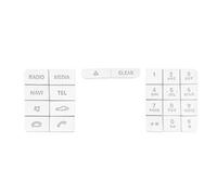 Interior Garnish Compatible With Benz For GLA For X156 2013-2019 For CLS 2014-2017 Car Center Console CD Multimedia Buttons Decals Trim(Size1)