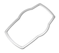 Interior Garnish Compatible With BMW For 3GT 5GT X3 X5 Car Interior Multimedia Buttons Cover Molding Trim Auto Interior Accessories(Silver1)