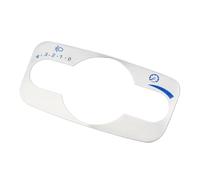 Interior Garnish Compatible with for Ecosport 2012 2013 2014 2015 2016 Car Light Switch Decorative Panel Sequin Trim Sticker Auto Interior Decoration(Blue)