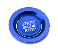 Interior Garnish Compatible With Land For Rover For Discovery 5 For Vogue Car Engine Start Stop Button Trim Interior Decoration Accessories(Blue)