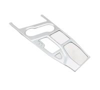 Interior Garnish Compatible With Lexus For UX 200 250H 2019 2020 2021 2022 Left Hand Drive Water Cup Holder Gear Shift Box Panel Frame Cover Trim(Silver)