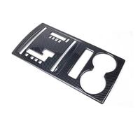 Interior Garnish Compatible With Mitsubishi For Pajero 2007-2019 2PCS Car Central Control Gear Shift Panel Cover Water Cup Holder Trim Frame