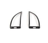 Interior Garnish Compatible With Nissan For Patrol 2017 2018 2019 2020 2021 2022 2023 2024 Car Dashboard Panel Side Air Vents Trim Cover(Black2)