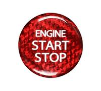 Interior Garnish Compatible with Suzuki for Swift 2011 2012 2013 2014 2015 2016 2017 2018 Car Engine Start Stop Button Cover Sticker(Red)