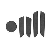 Interior Garnish Compatible with Tesla for Model 3 Y 2018 2019 2020 2021 2022 2023 Car Suede for Seat Adjustment Panel Trim Stickers(Black)