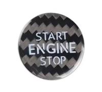 Interior Garnish Compatible with VW for Polo for Golf 5 6 7 for Passat Car Start Stop Push Button Engine Ignition Switch Protective Sticker(Red)